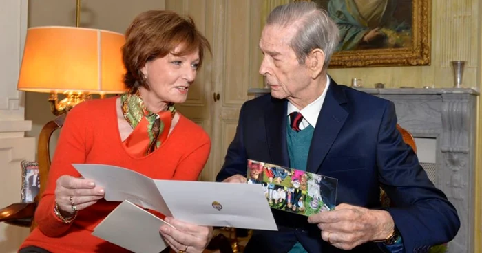 Prinsessan Margareta och kung Mihai Foto: familiaregala.ro