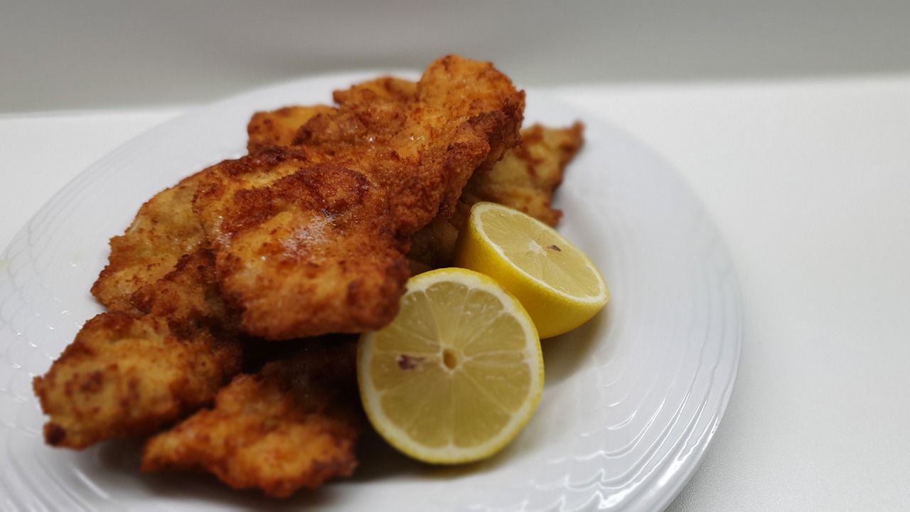 Michalovské schnitzlar - fantastiskt pösiga, doftande och inte indränkta i fett: jag smakade dem för flera år sedan och sedan dess har inget annat recept slagit dem!